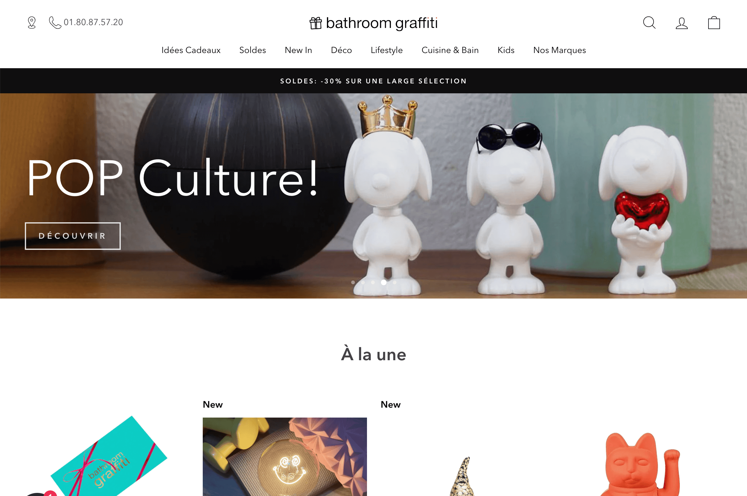 Boutique Bathroom Graffiti