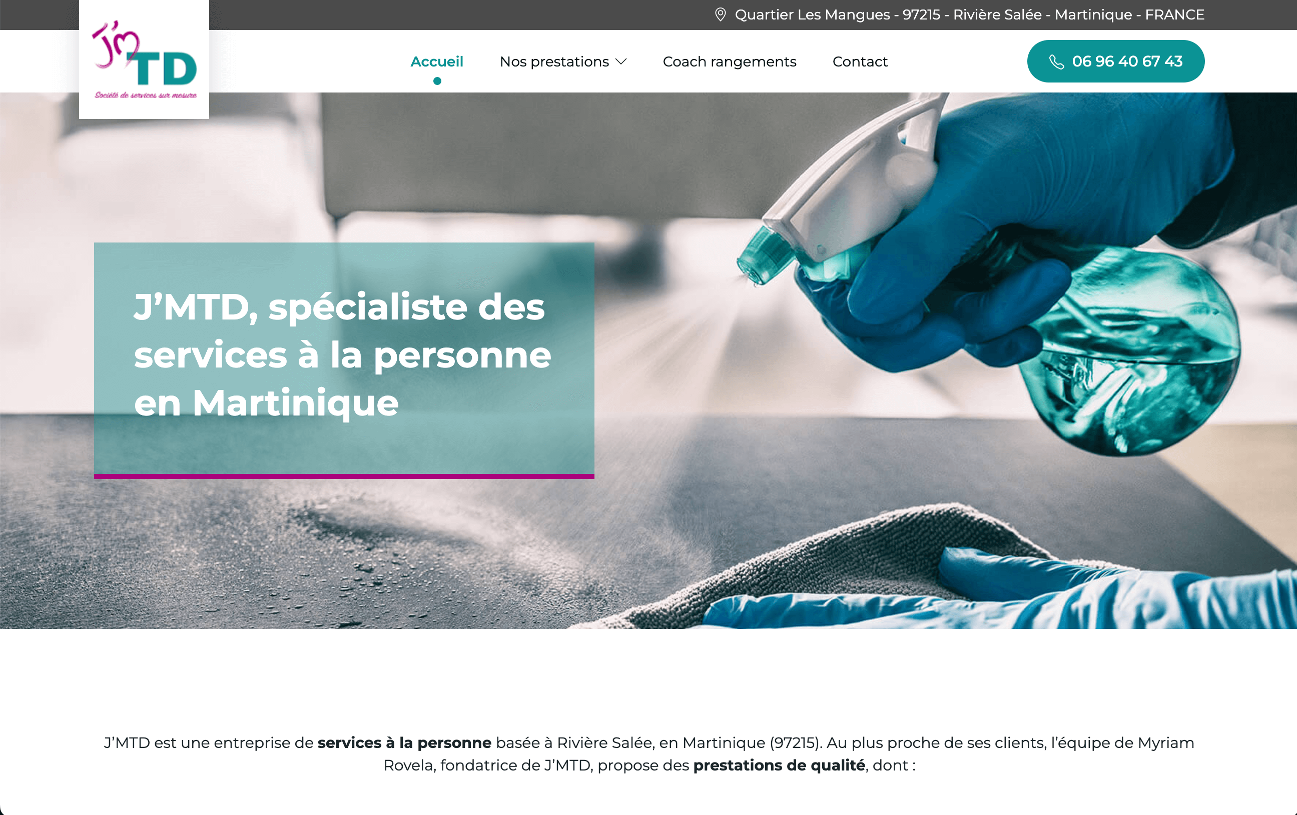 Site internet pour Pixell