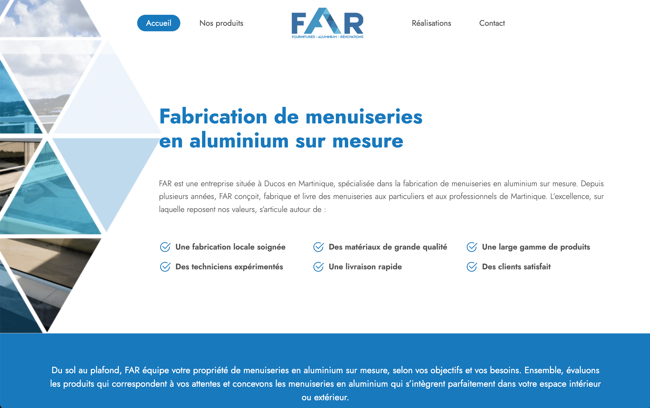 Site internet pour Pixell