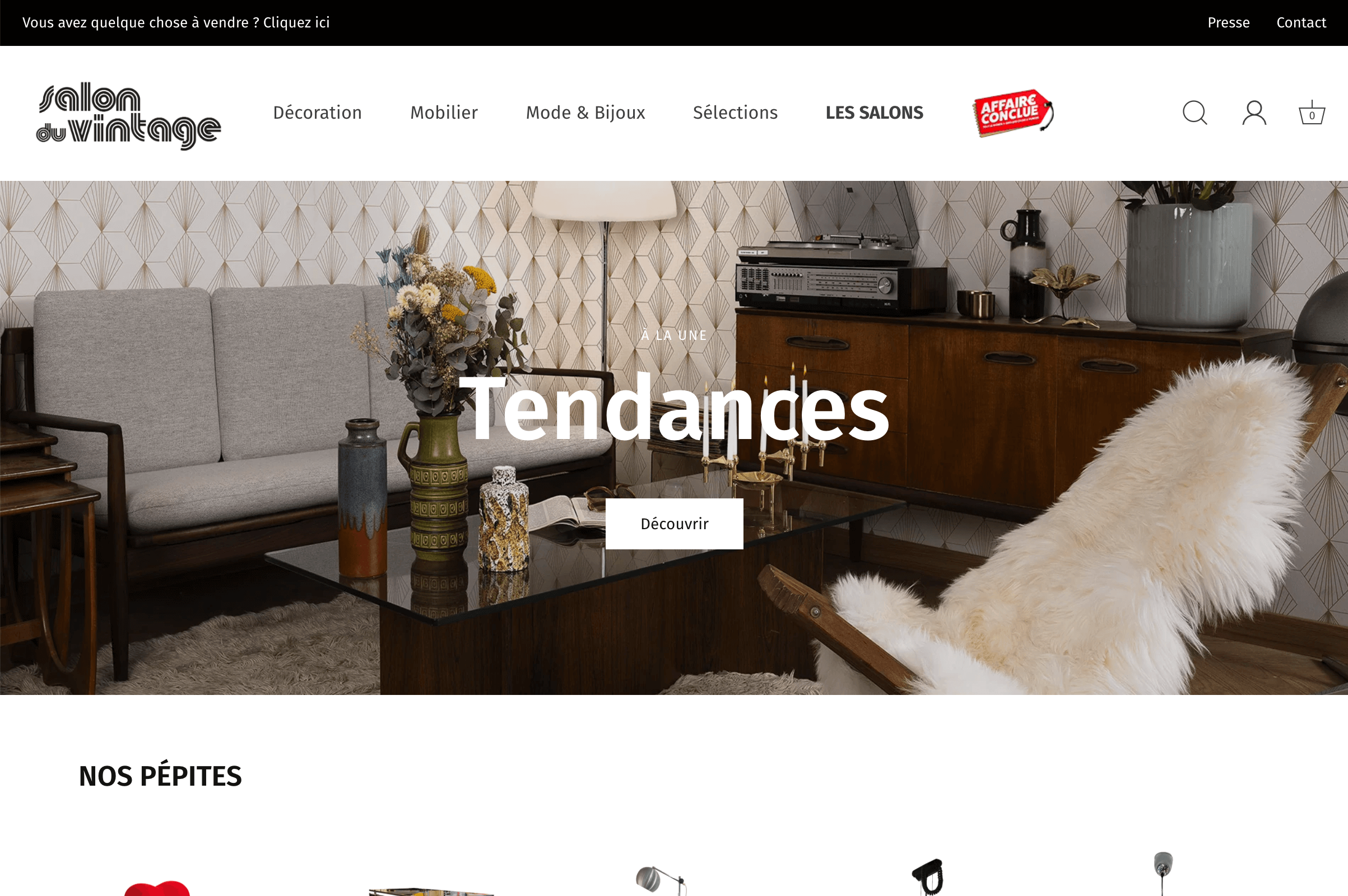 Boutique du Salon du Vintage